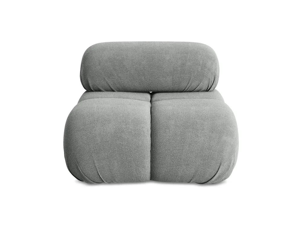 Sessel / Modul LOKUA graues Chenille