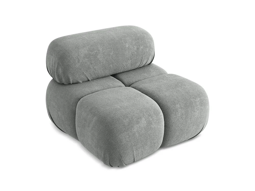 Sessel / Modul LOKUA graues Chenille