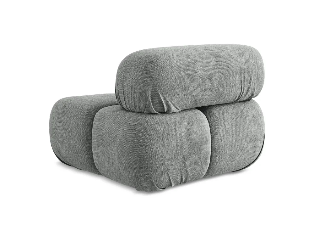 Sessel / Modul LOKUA graues Chenille