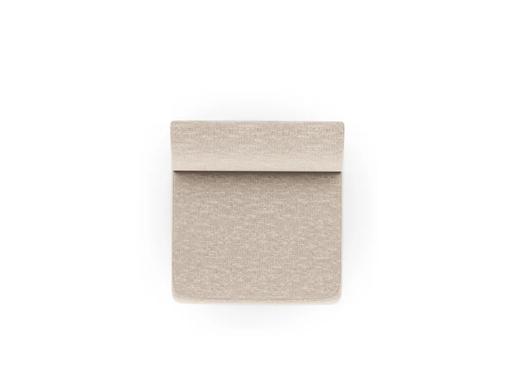 Sessel / Modul MILEY beige schimmernder Chenille
