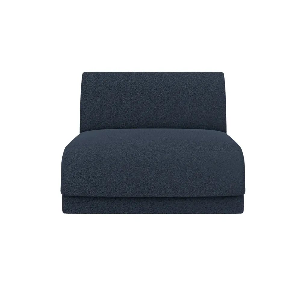 Sessel / Modul MILEY dunkelblau Boucle