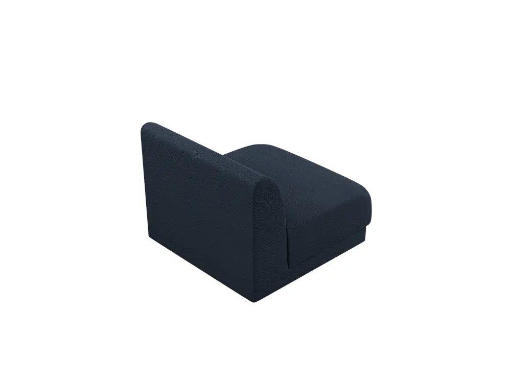 Sessel / Modul MILEY dunkelblau Boucle