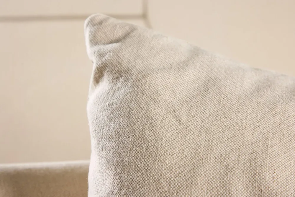 Sessel Mollösund aus Leinen - Beige