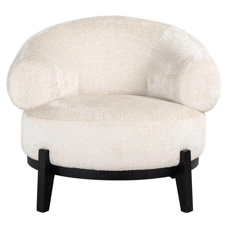 Sessel Montana white chenille (Bergen 900 white chenille)