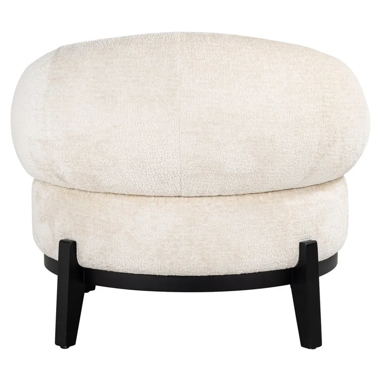 Sessel Montana white chenille (Bergen 900 white chenille)