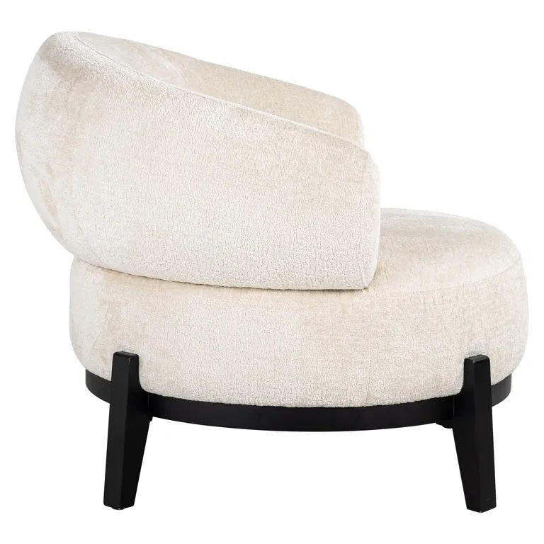 Sessel Montana white chenille (Bergen 900 white chenille)