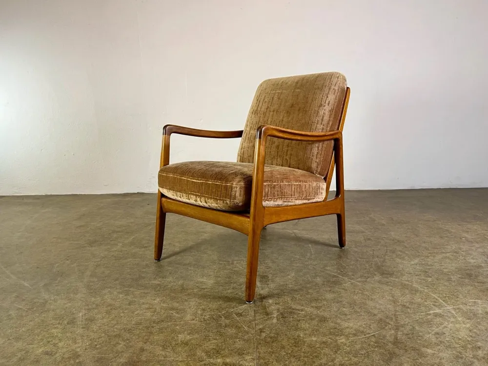 Sessel Ole Wanscher FD-109 Mid Century France & Daverkosen