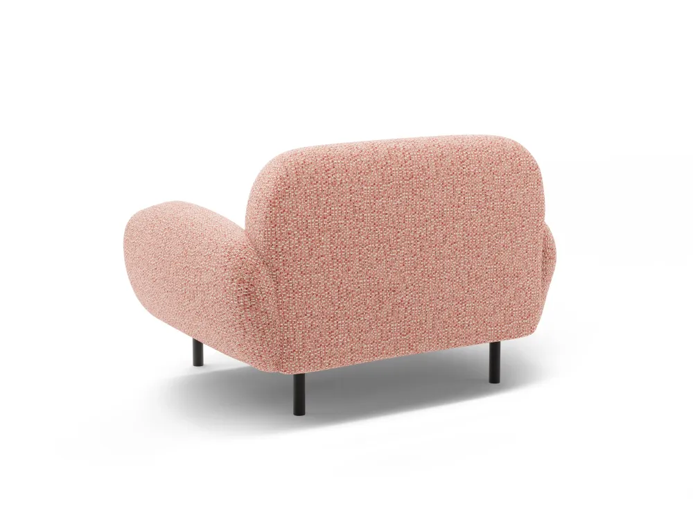 Sessel POPPY rosa Chenille