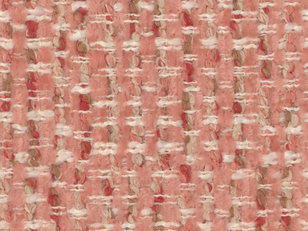 Sessel POPPY rosa Chenille