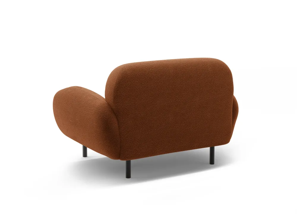 Sessel POPPY terrakotta Boucle