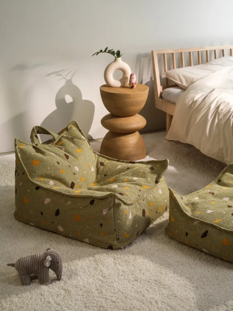 Sessel Pouf Terrazzo - Schaumstoff