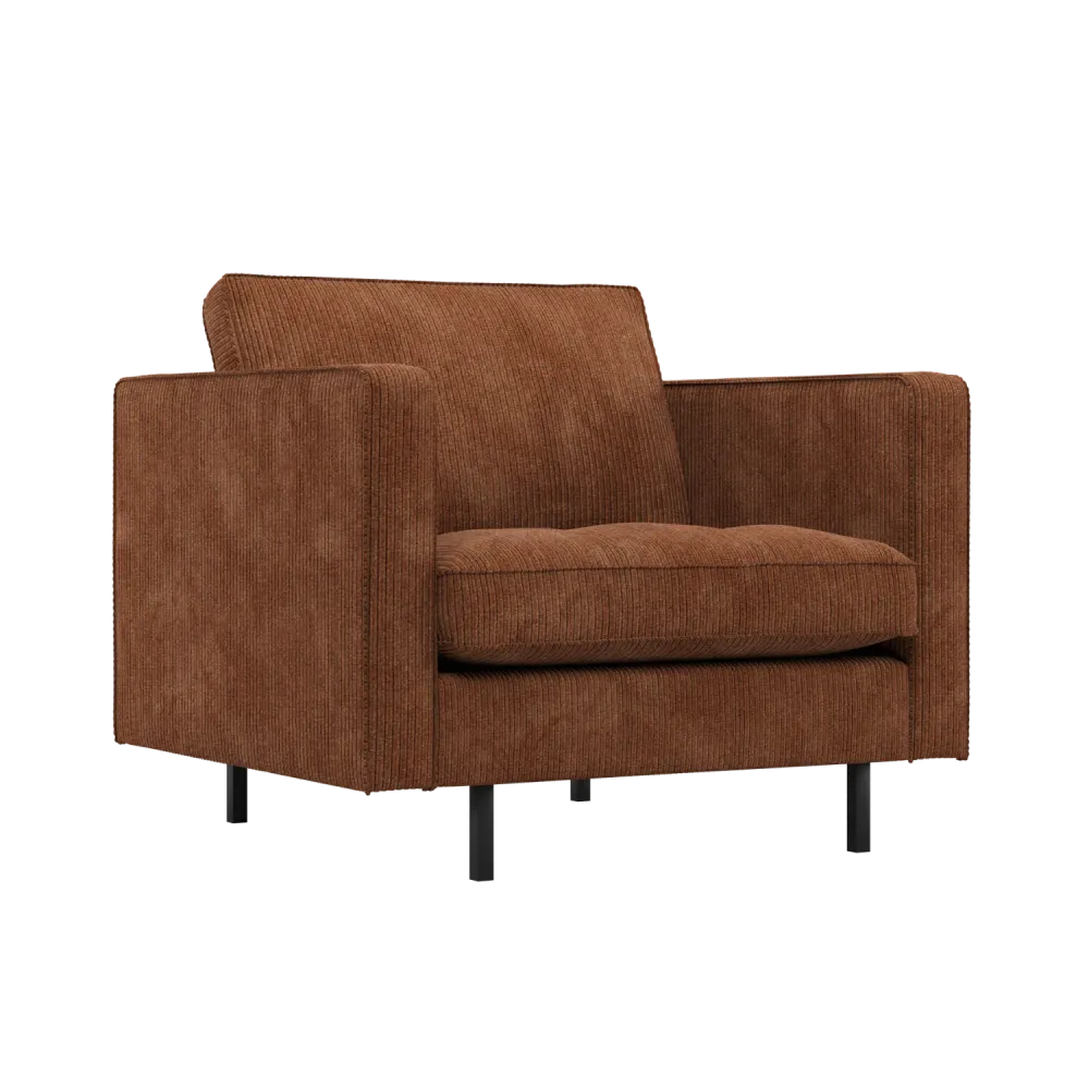 Sessel RODEO CLASSIC rostbraun Cord