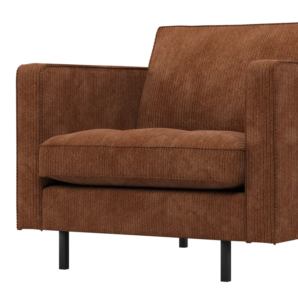 Sessel RODEO CLASSIC rostbraun Cord