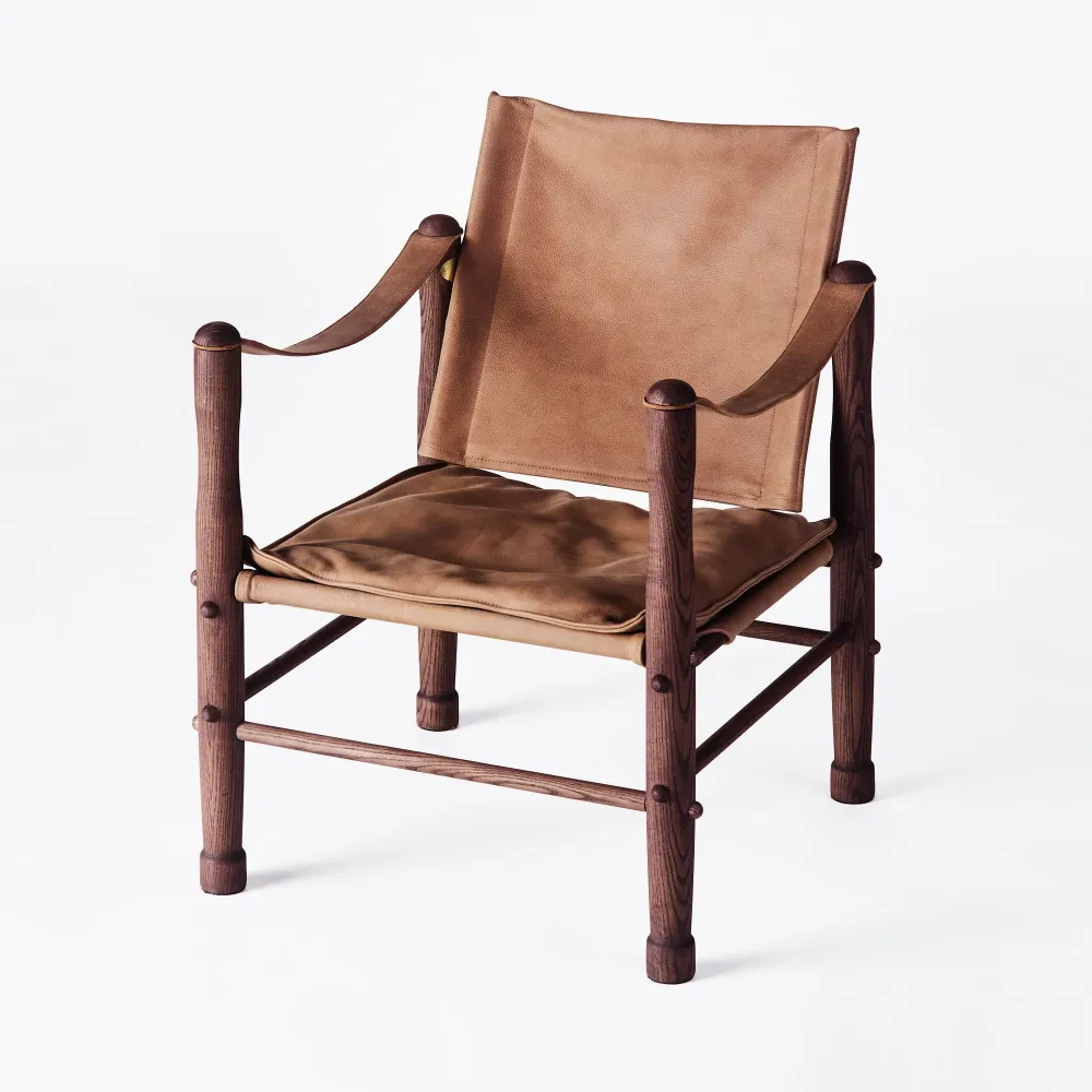 Sessel SAFARI braunes Leder
