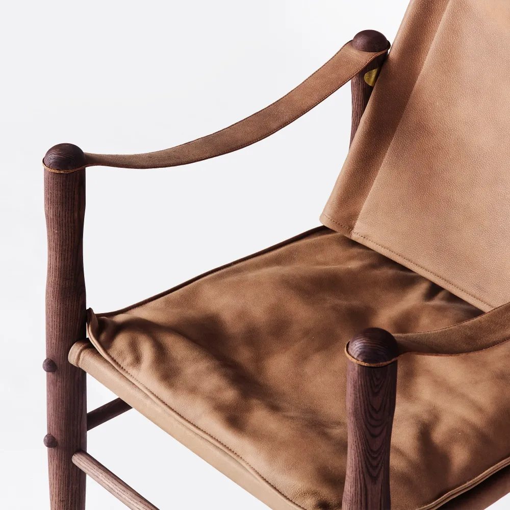 Sessel SAFARI braunes Leder