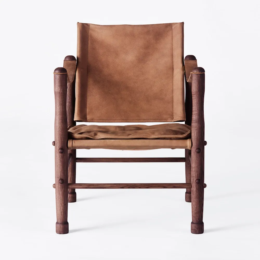 Sessel SAFARI braunes Leder