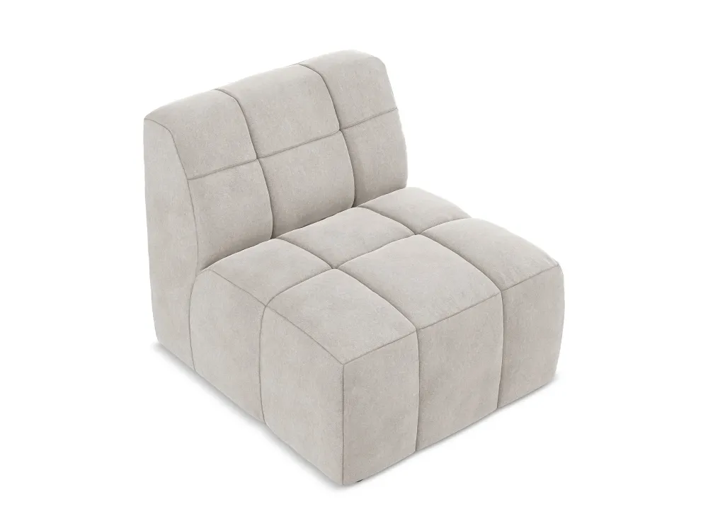 Sessel / Samtmodul ALOHA hellbeige