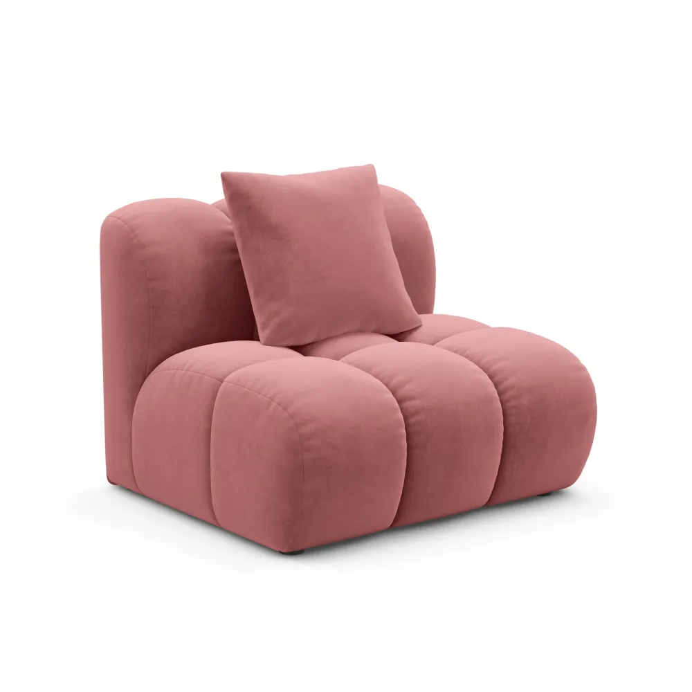 Sessel / Samtmodul ASTRO rosa