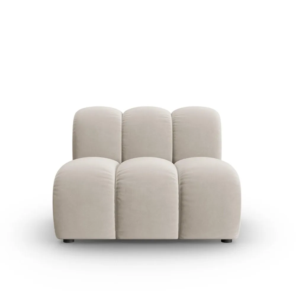 Sessel / Samtmodul LUPINE beige