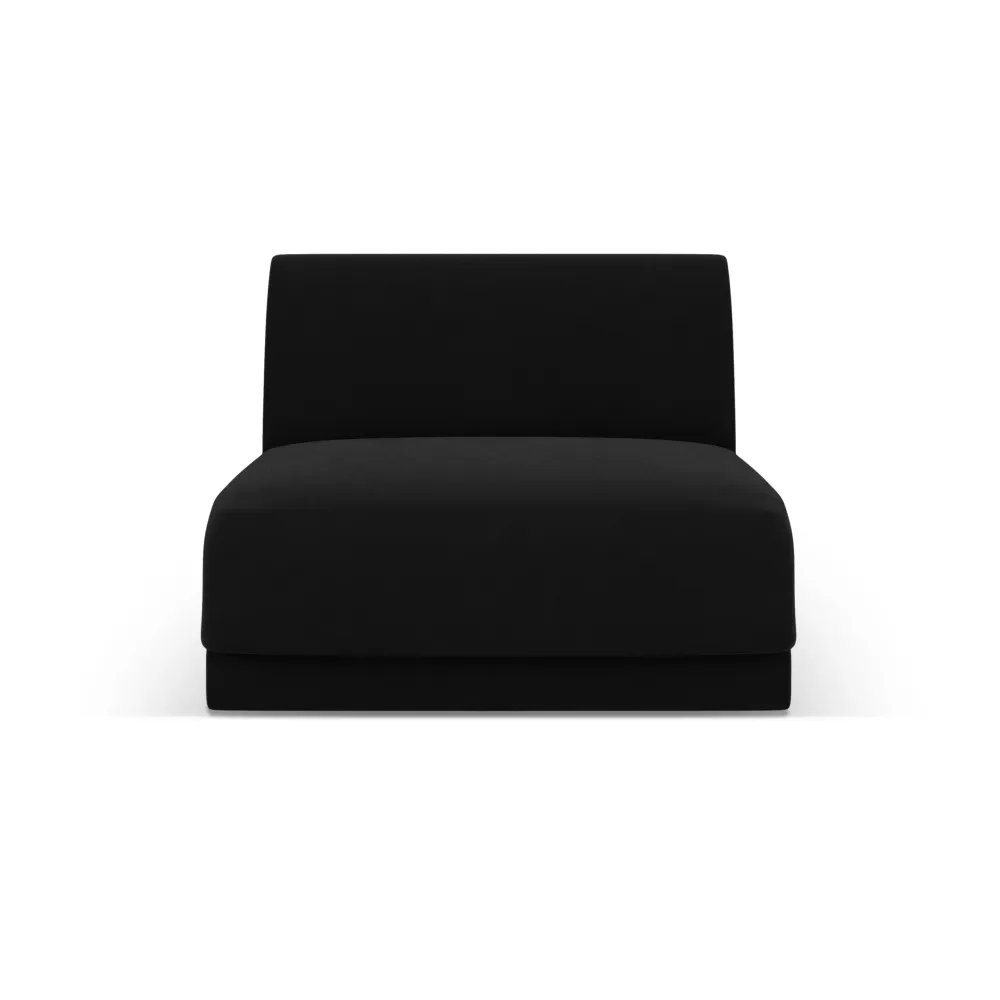 Sessel / Samtmodul MILEY schwarz