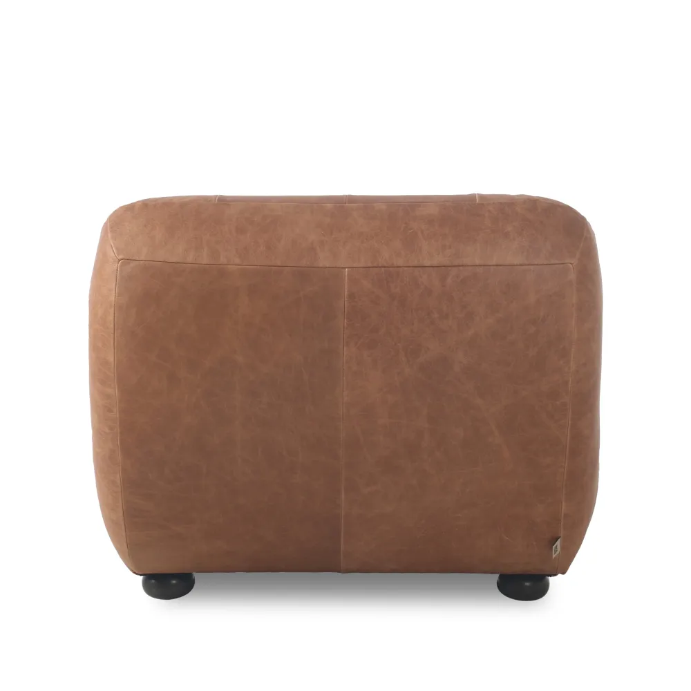 Sessel WYATT WAX cognac Leder
