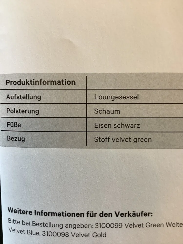 Sessel Zandir | Lübeck