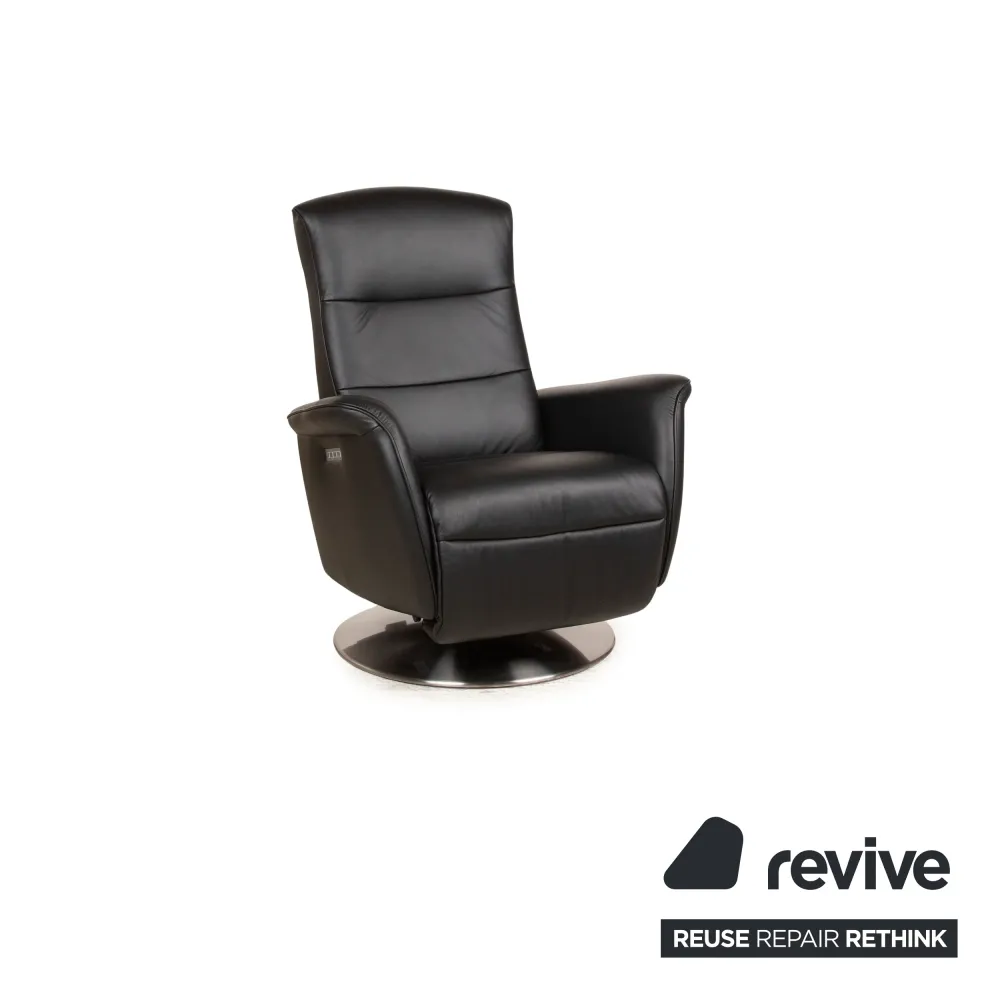 Stressless Mike Leder Sessel Schwarz elektrische Funktion