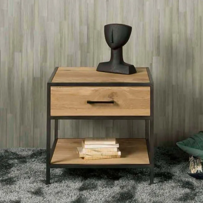 Teak Beistelltisch Luna 60 cm