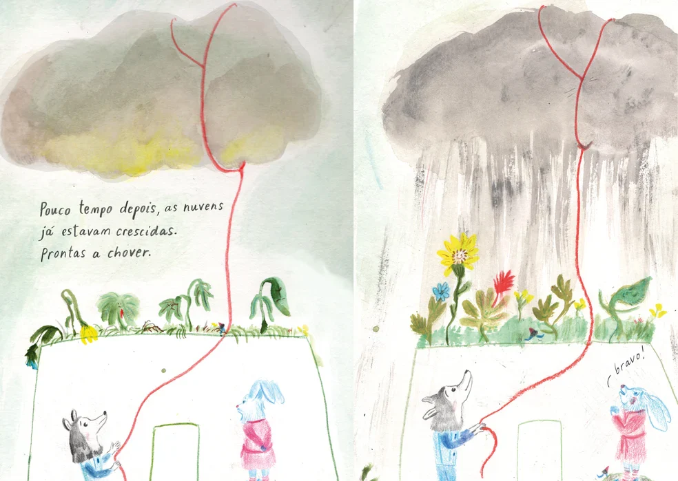 Terra das Nuvens / Bilderbuch Portugiesisch / Cristina Sitja Rubio