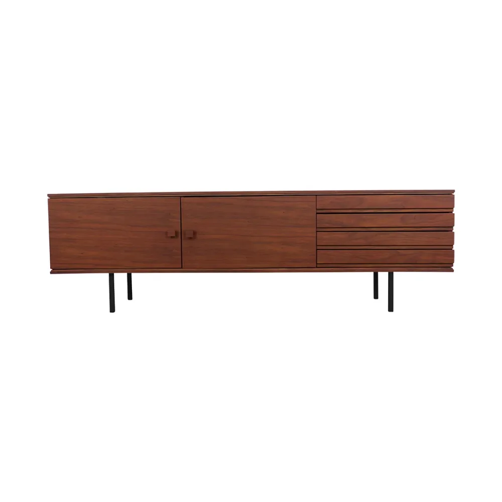 TV-Möbel - Calvin - Walnuss - 165 cm