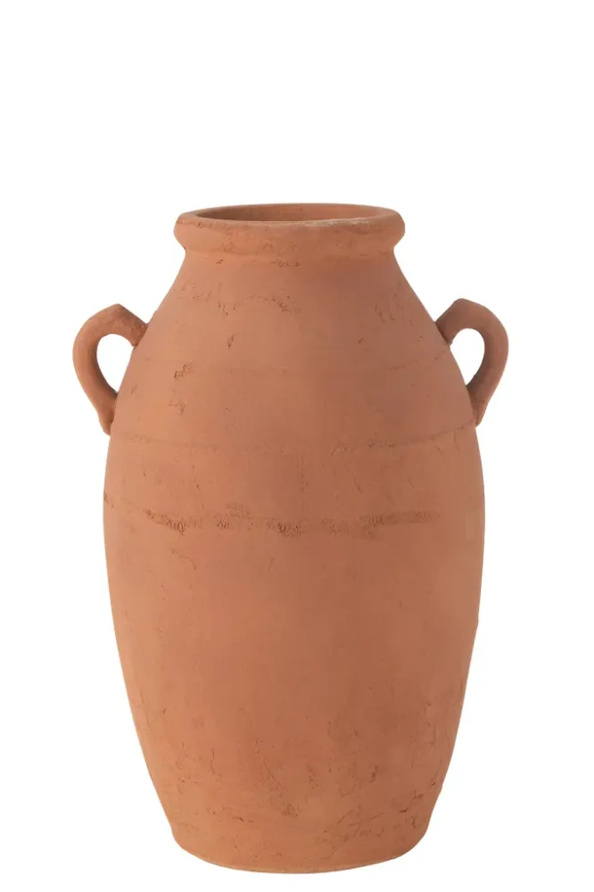 Vaas Moke Amfora Pot Terra Koper Groot
