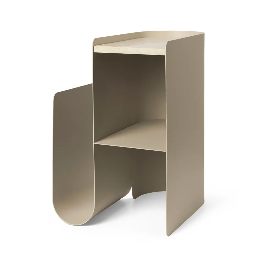 VAULT Beistelltisch beige