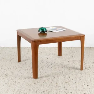 Vintage Beistelltisch Couchtisch Holz Mid Century Nuss 1960er Wohnzimmer Tisch