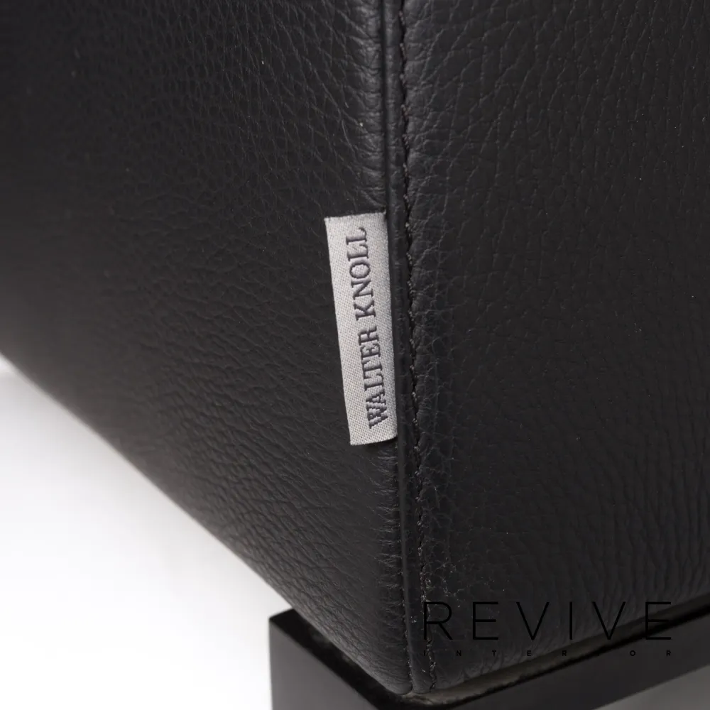 Walter Knoll Foster Leder Sessel Schwarz #13325