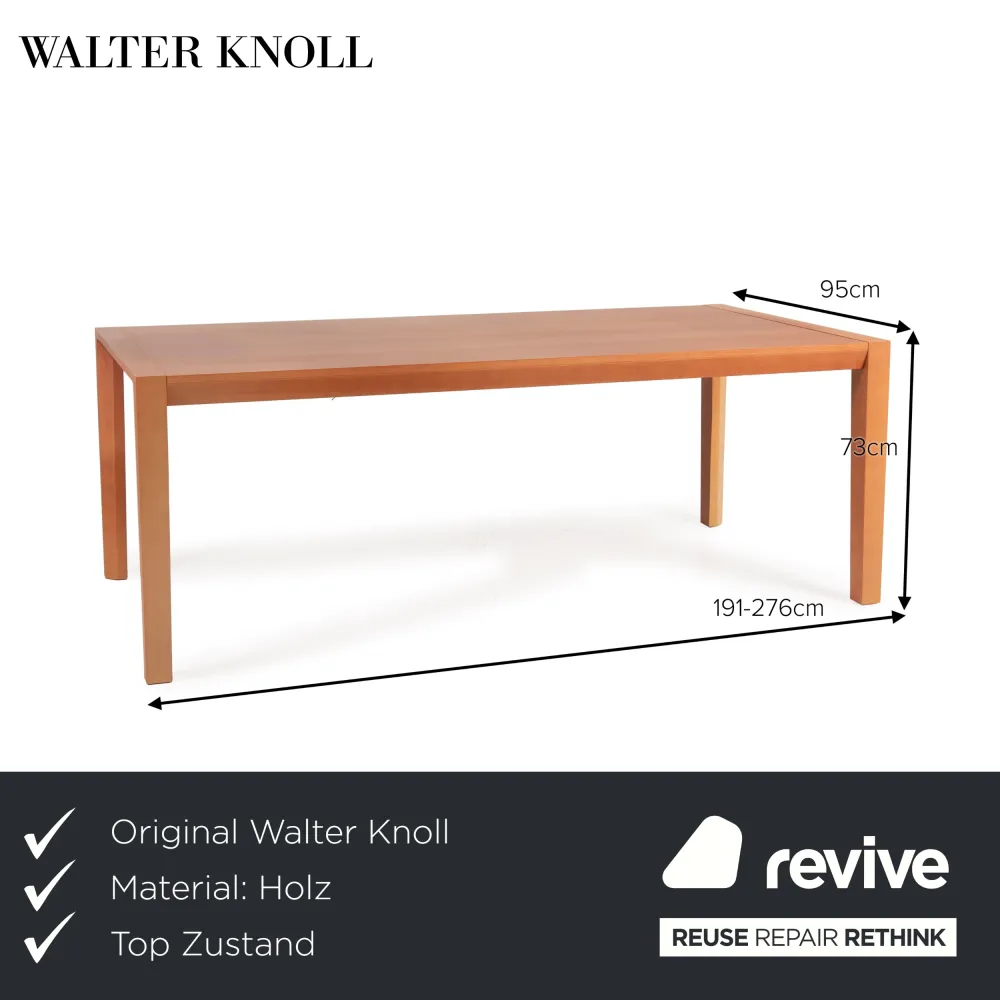 Walter Knoll Holz Tisch Esstisch Massivholz Kirscheunktion