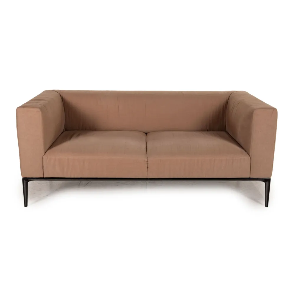 Walter Knoll Jaan Living Stoff Sofa Beige Zweisitzer Couch