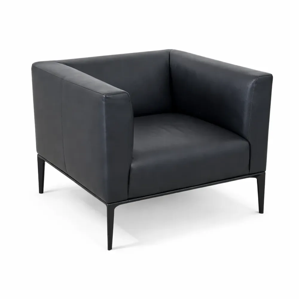 Walter Knoll Jaan Sessel Leder schwarz