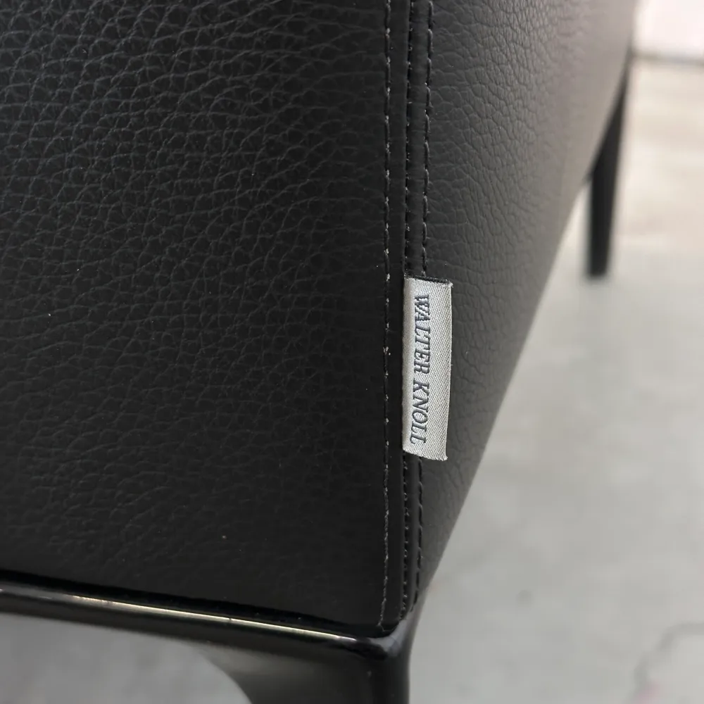 Walter Knoll Jaan Sessel Leder schwarz