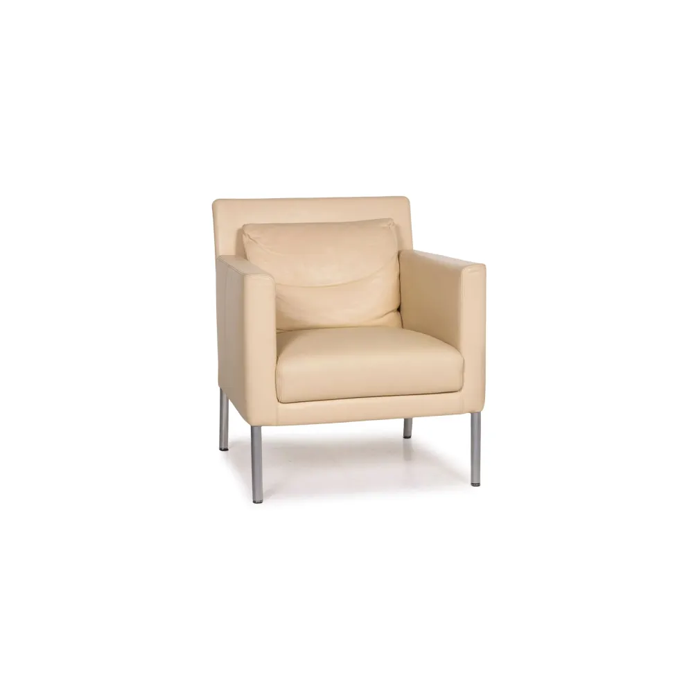 Walter Knoll Jason Leder Sessel Creme #12377