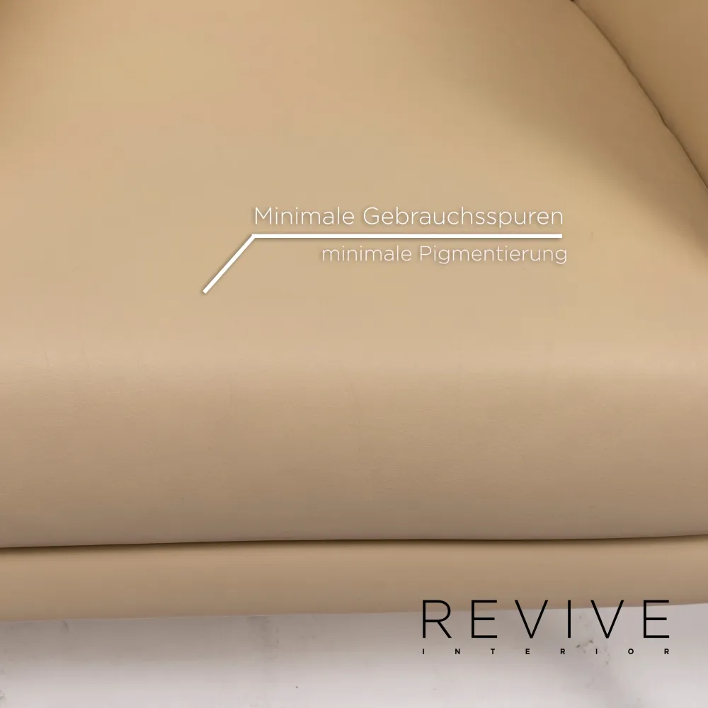 Walter Knoll Jason Leder Sessel Creme #12377