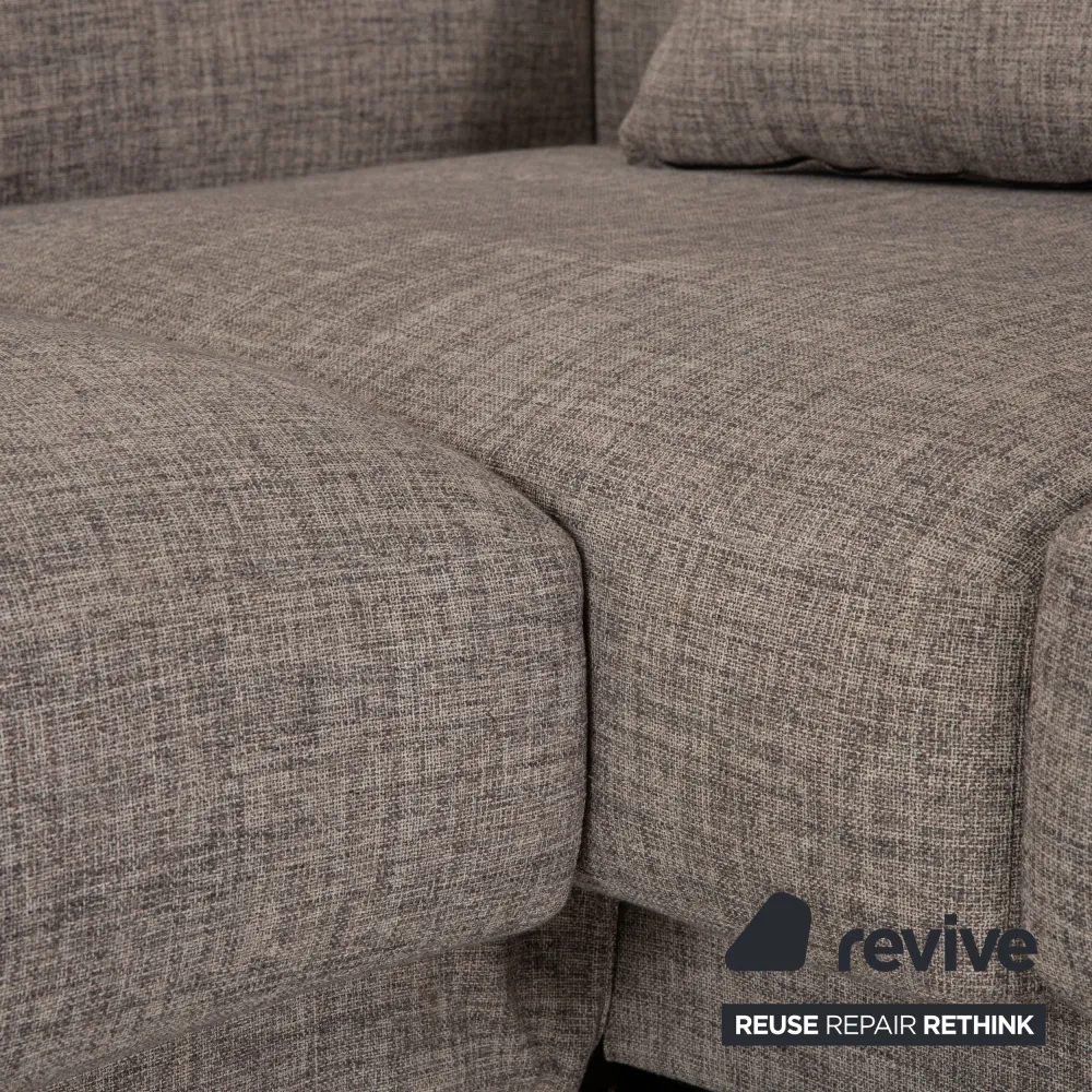 Walter Knoll Yuuto Stoff Sofa Grau Ecksofa Couch