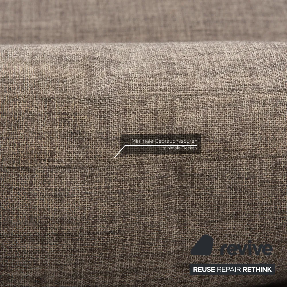 Walter Knoll Yuuto Stoff Sofa Grau Ecksofa Couch