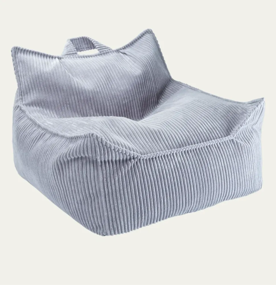 Wigiwama Sitzsack Sessel Cord Blueberry