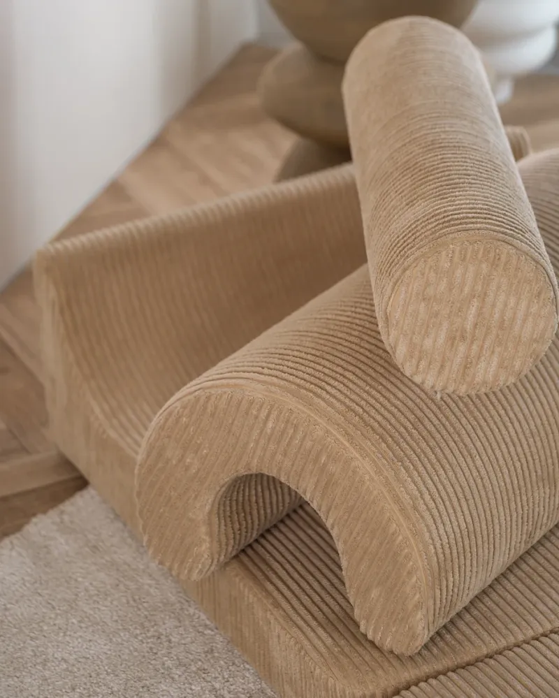 Wigiwama Teddy Cloud Stuhl / Sessel - 60x50x50 cm - Matcha