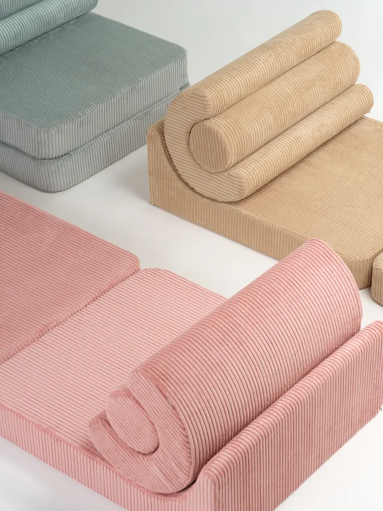 Wigiwama Teddy Cloud Stuhl / Sessel - 60x50x50 cm - Matcha