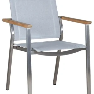 Zebra Infinity Sessel aus Edelstahl